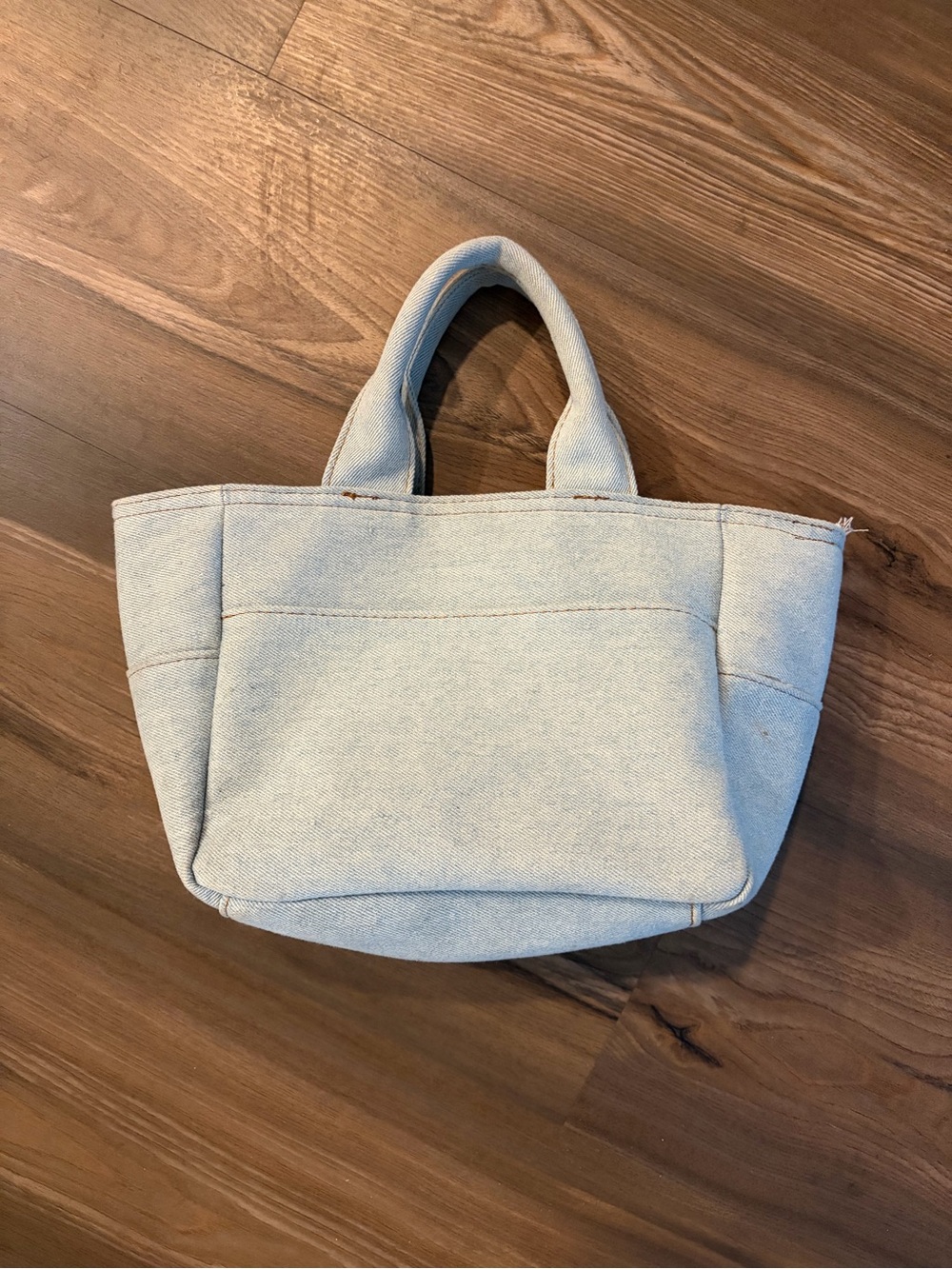 Forever 21 Canvas Tote Bag in Light Blue